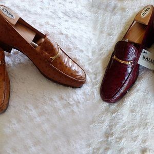 Combo Ball of Switzerland,  NEVER BEEN USED Men Size: 9 Maroon , Men Size: 9 Tan